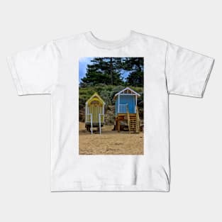 Norfolk Beach Huts Kids T-Shirt